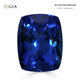 27.04ct Cushion GIA Certified AAAA Tanzanite Gemstone 20.57 x 16.03 x 10.59 mm