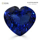 20.25ct Heart GIA Certified AAAA Tanzanite Gemstone 18.22 x 19.48 x 9.25 mm