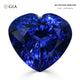 21.54ct Heart GIA Certified AAAA Tanzanite Gemstone 16.37 x 17.61 x 12.18 mm