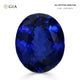 21.46ct Oval GIA Certified AAAA Tanzanite Gemstone 17.73 x 14.67 x 10.29 mm