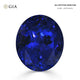 24.68ct Oval GIA Certified AAAA Tanzanite Gemstone 19.72 x 16.71 x 11.23 mm