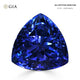 21.72ct Trillion GIA Certified AAAA Tanzanite Gemstone 16.60 x 16.61 x 11.95 mm