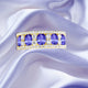 1.75ct Oval Tanzanite Ring with 0.75 cttw Diamond