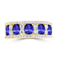 1.75ct Oval Tanzanite Ring with 0.75 cttw Diamond