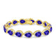 1.65ct Pear Tanzanite Bracelet with 2.01 cttw Diamond