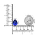 8.91ct Pear Shape Tanzanite Gemstone 16.00x13.00mm