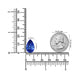 8.39ct Pear Tanzanite Gemstone 16.94x11.00mm